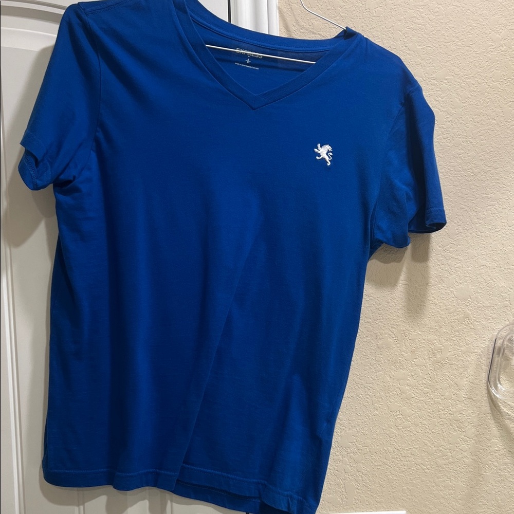 Express Blue Short Sleeve Tee